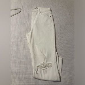 Abercrombie Ankle Straight Ultra High Rise Size 12R
